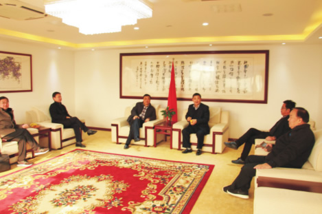 安徽省科技厅先进莅临我司视察指导工作