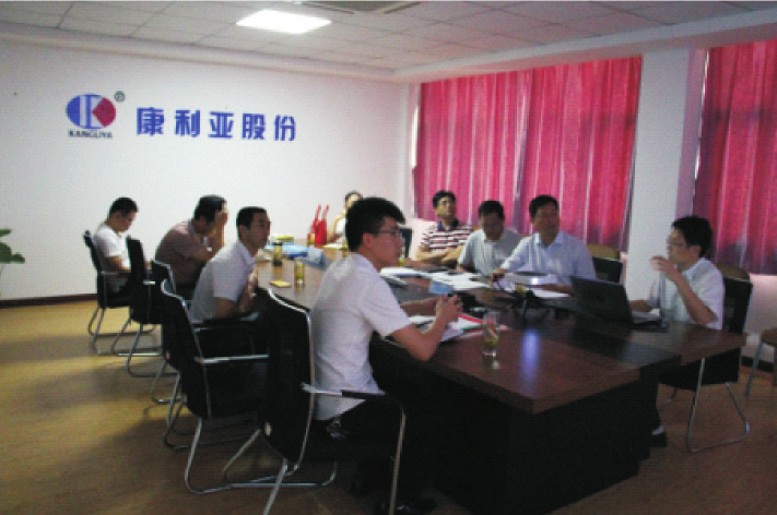 滁州市科技局对我司省重大专项现场中期验收